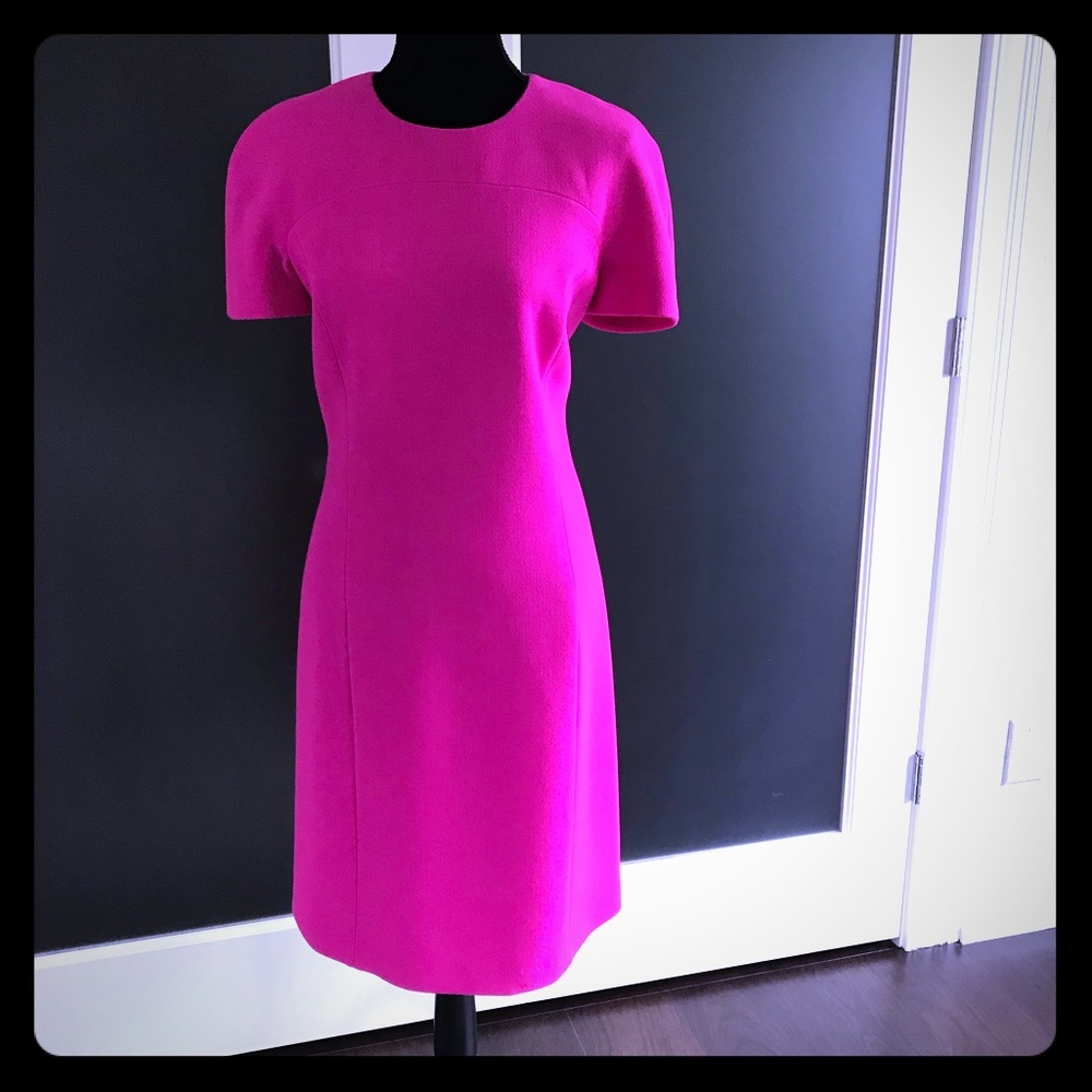 Michael Kors Collection Stretch Wool-Crepe Dress